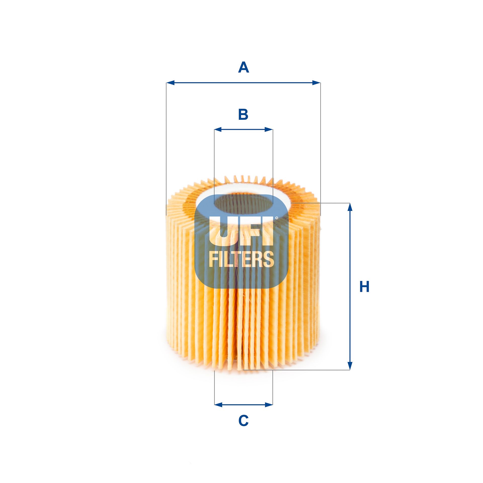 Оливний фільтр UFI 2515000 - zapix