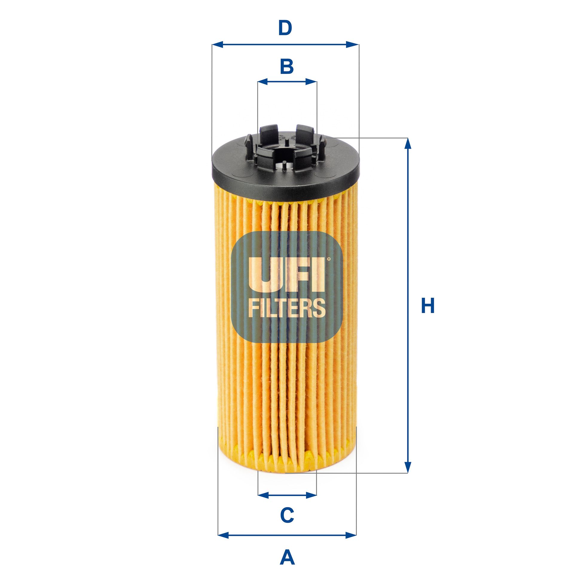 Оливний фільтр UFI 2521100 - zapix