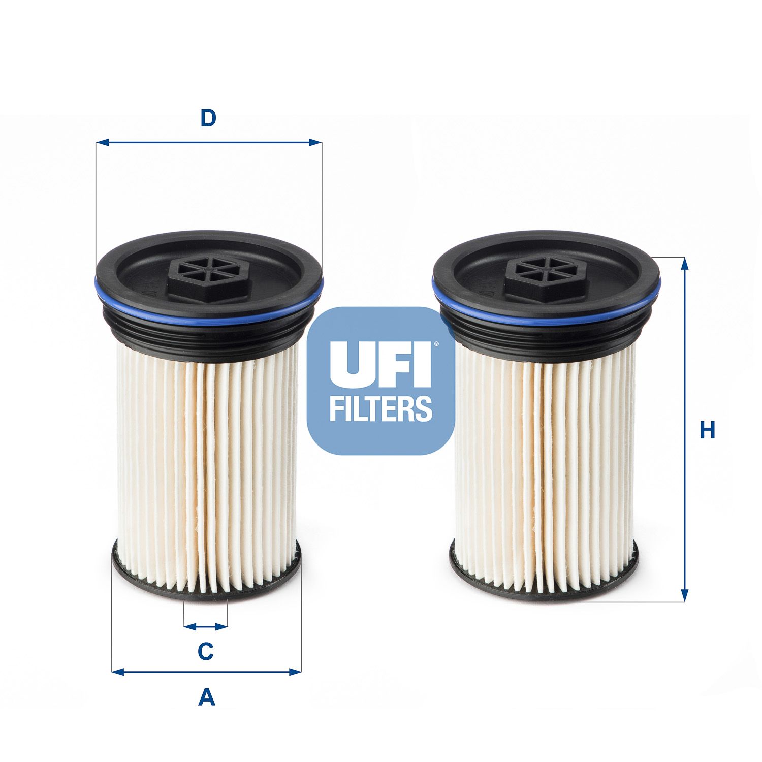 Паливний фільтр UFI 2607100 - zapix
