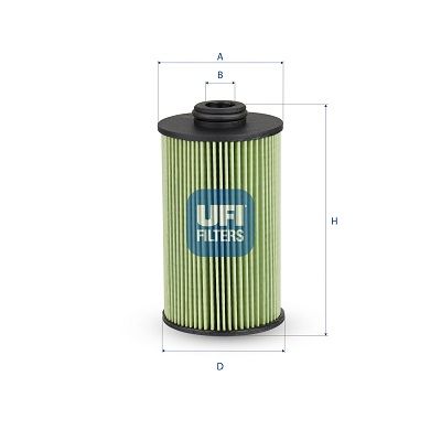 Паливний фільтр UFI 2607700 - zapix