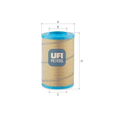 Повітряний фільтр UFI 2722800 - zapix