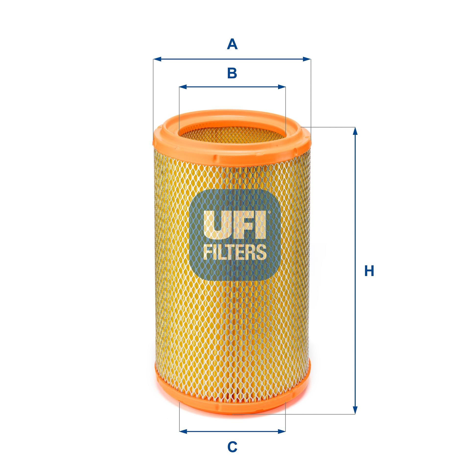 Повітряний фільтр UFI 2723600 - zapix