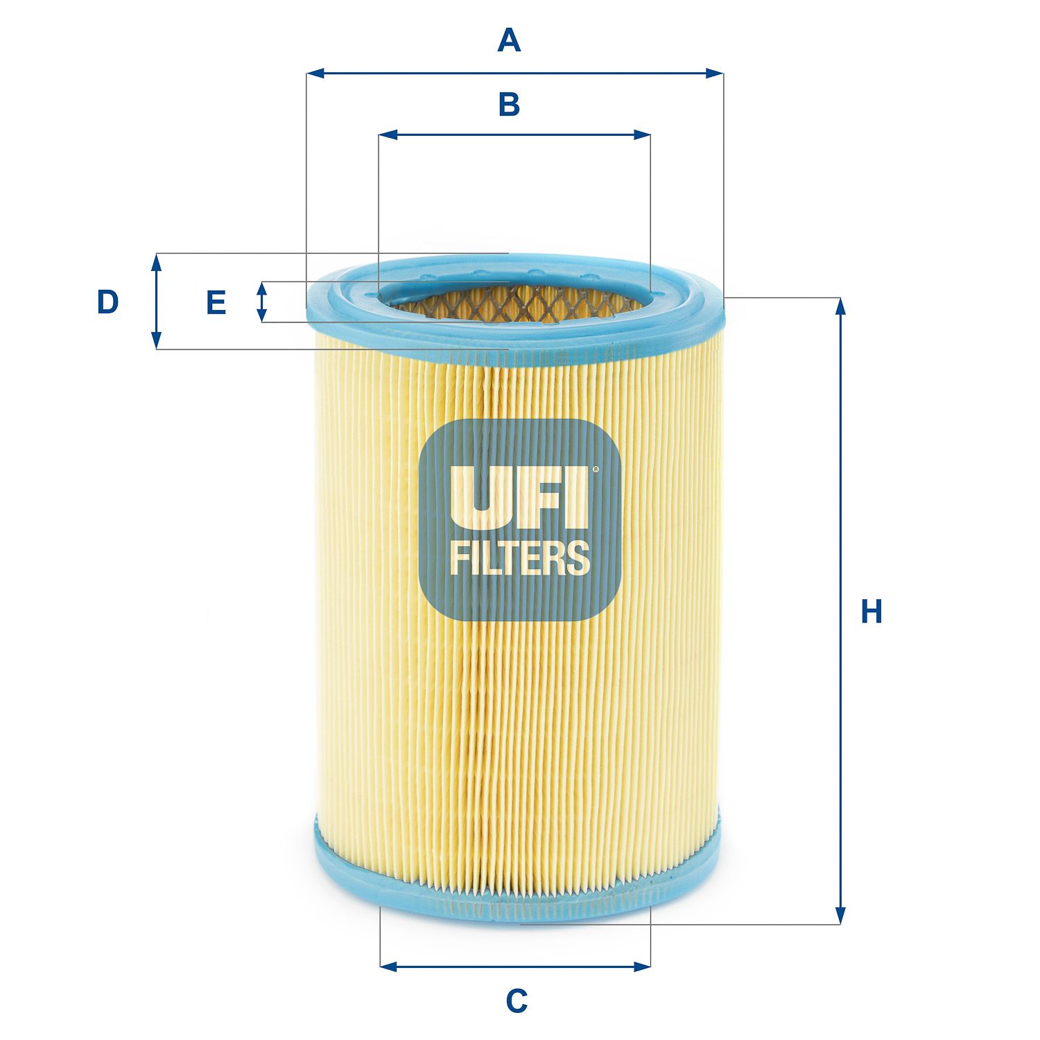Повітряний фільтр UFI 2725200 - zapix
