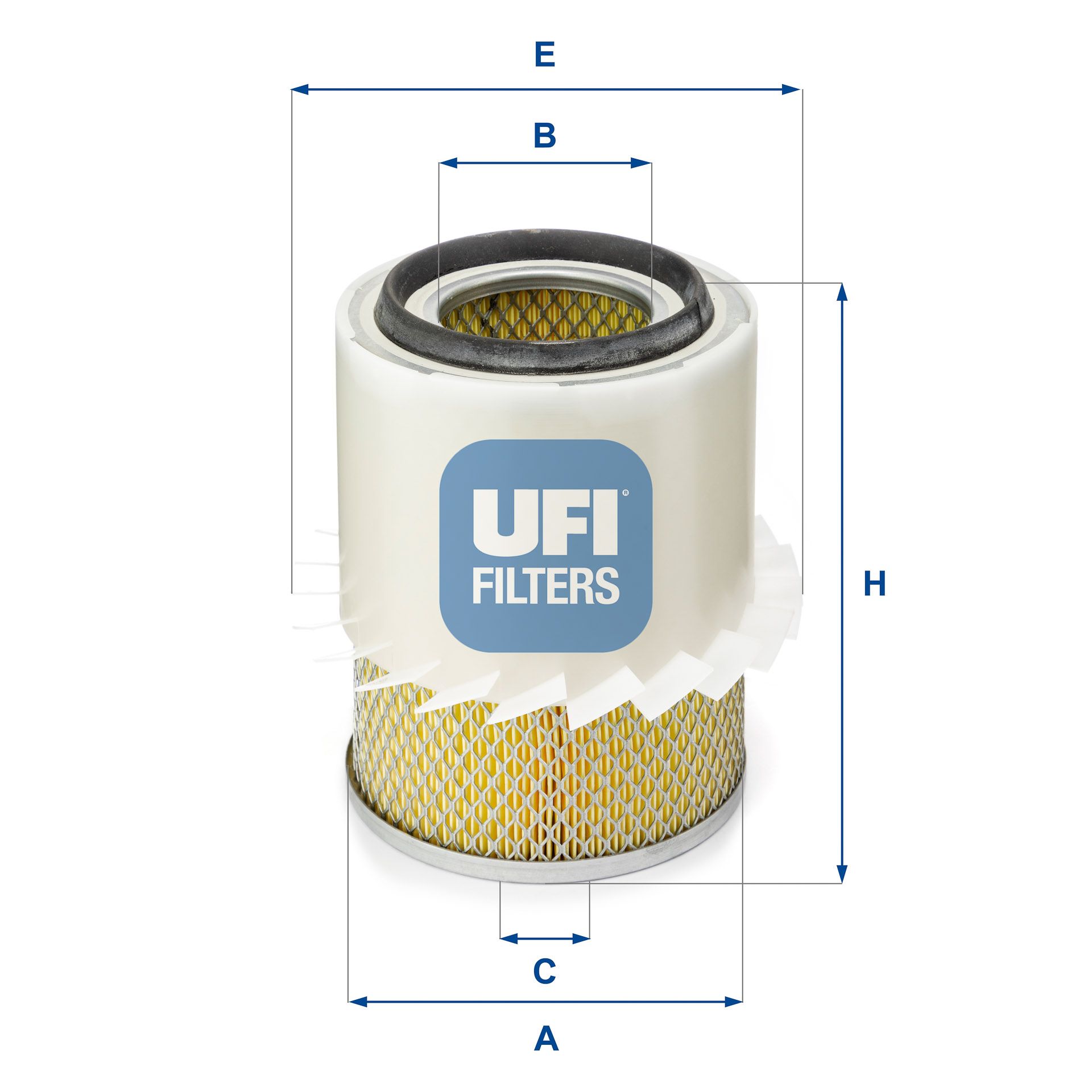 Повітряний фільтр UFI 2728200 - zapix