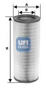 Повітряний фільтр UFI 2739700 - zapix