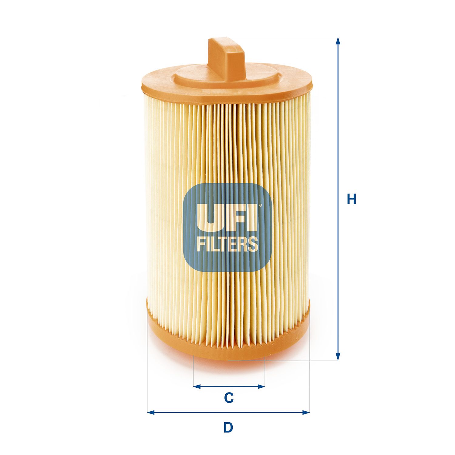 Повітряний фільтр UFI 2748600 - zapix