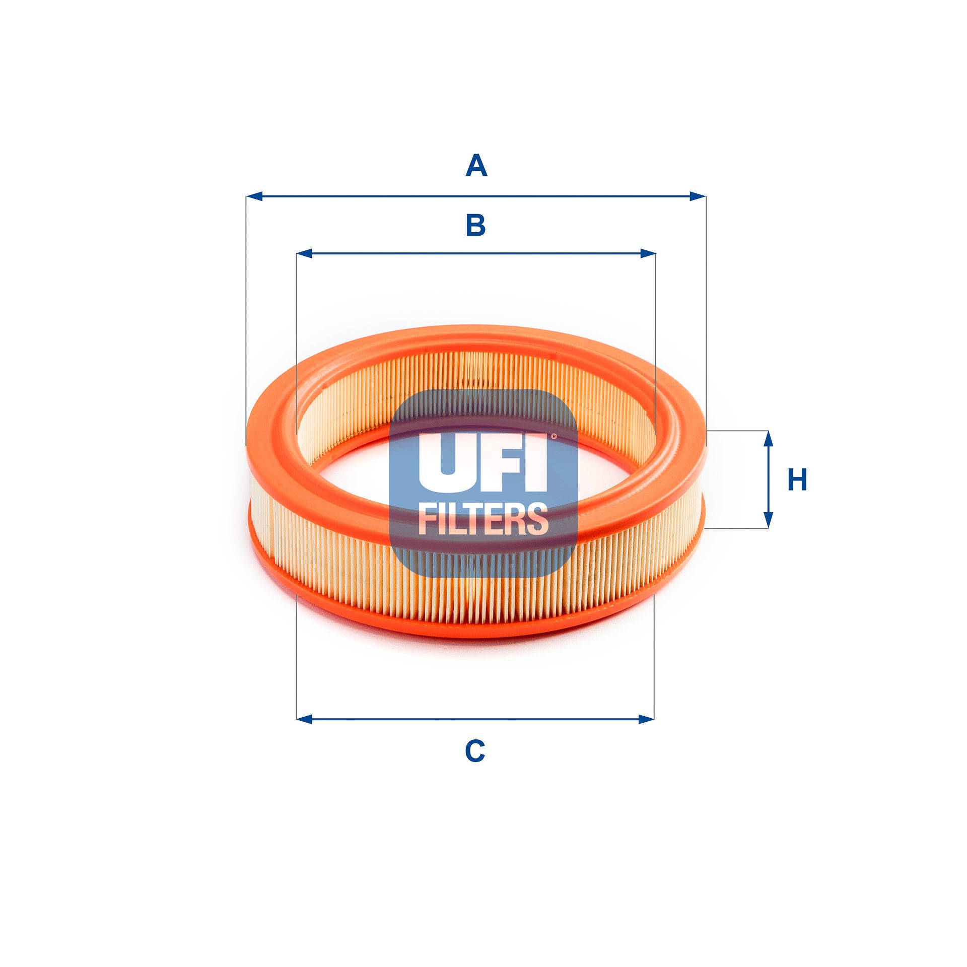 Повітряний фільтр UFI 2778500 - zapix