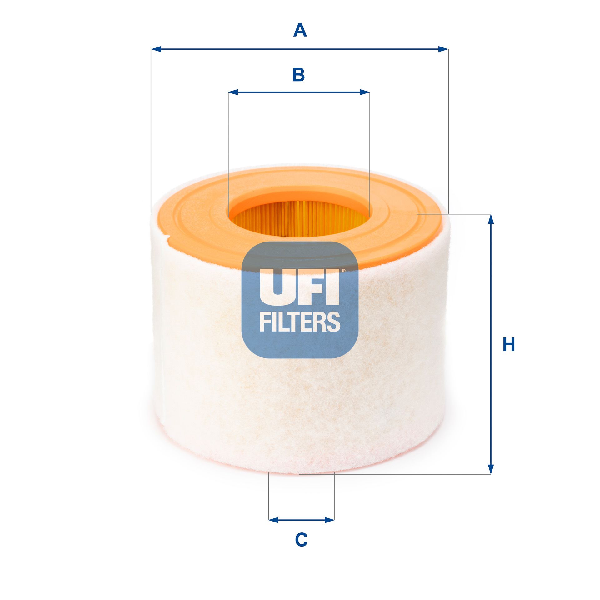 Повітряний фільтр UFI 27A5400 - zapix