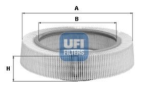 Повітряний фільтр UFI 3089600 - zapix