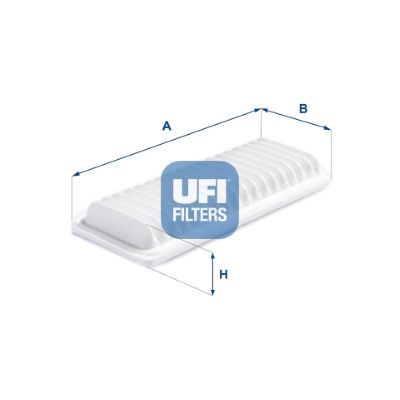 Повітряний фільтр UFI 30B0400 - zapix