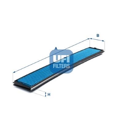 Фільтр салону UFI 3412100 - zapix