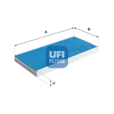 Фільтр салону UFI 3414600 - zapix