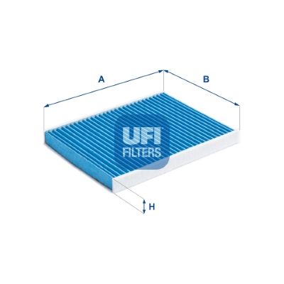 Фільтр салону UFI 3417000 - zapix