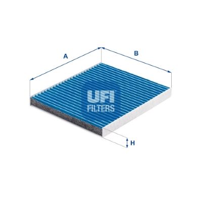 Фільтр салону UFI 3422100 - zapix