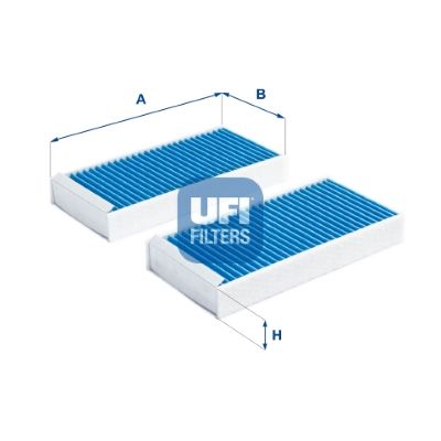 Фільтр салону UFI 3427900 - zapix