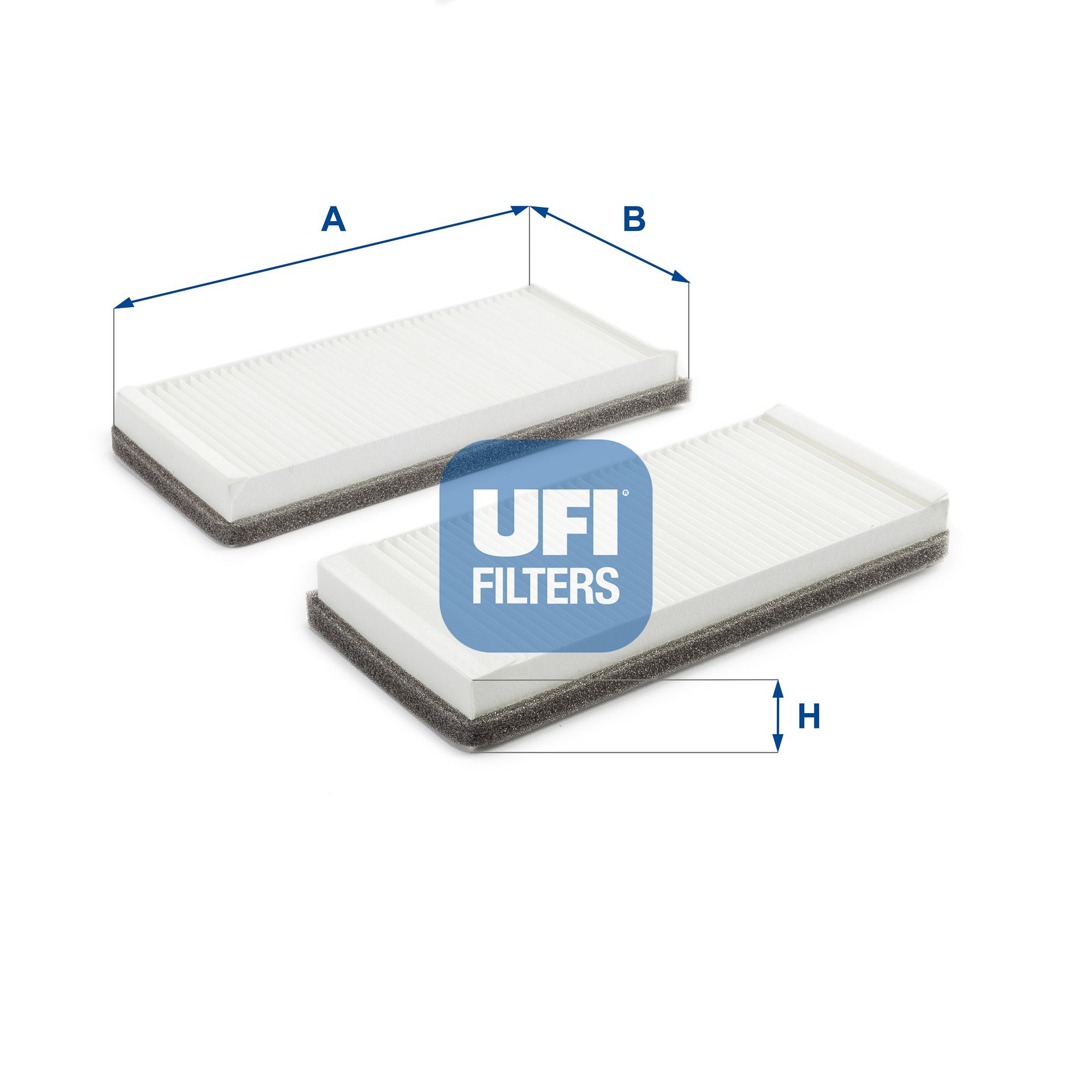 Фільтр салону UFI 5300500 - zapix