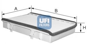 Фільтр салону UFI 5304900 - zapix