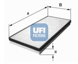 Фільтр салону UFI 5306500 - zapix