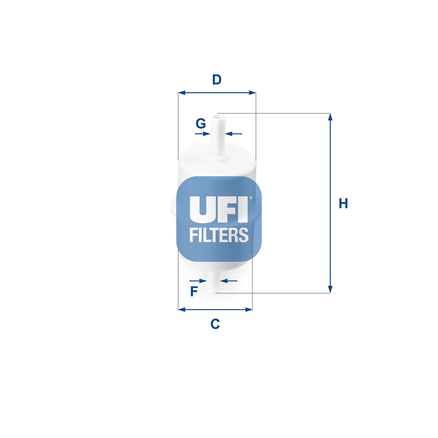 Паливний фільтр UFI 3101000 - zapix
