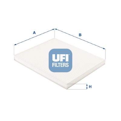 Фільтр салону UFI 5339600 - zapix