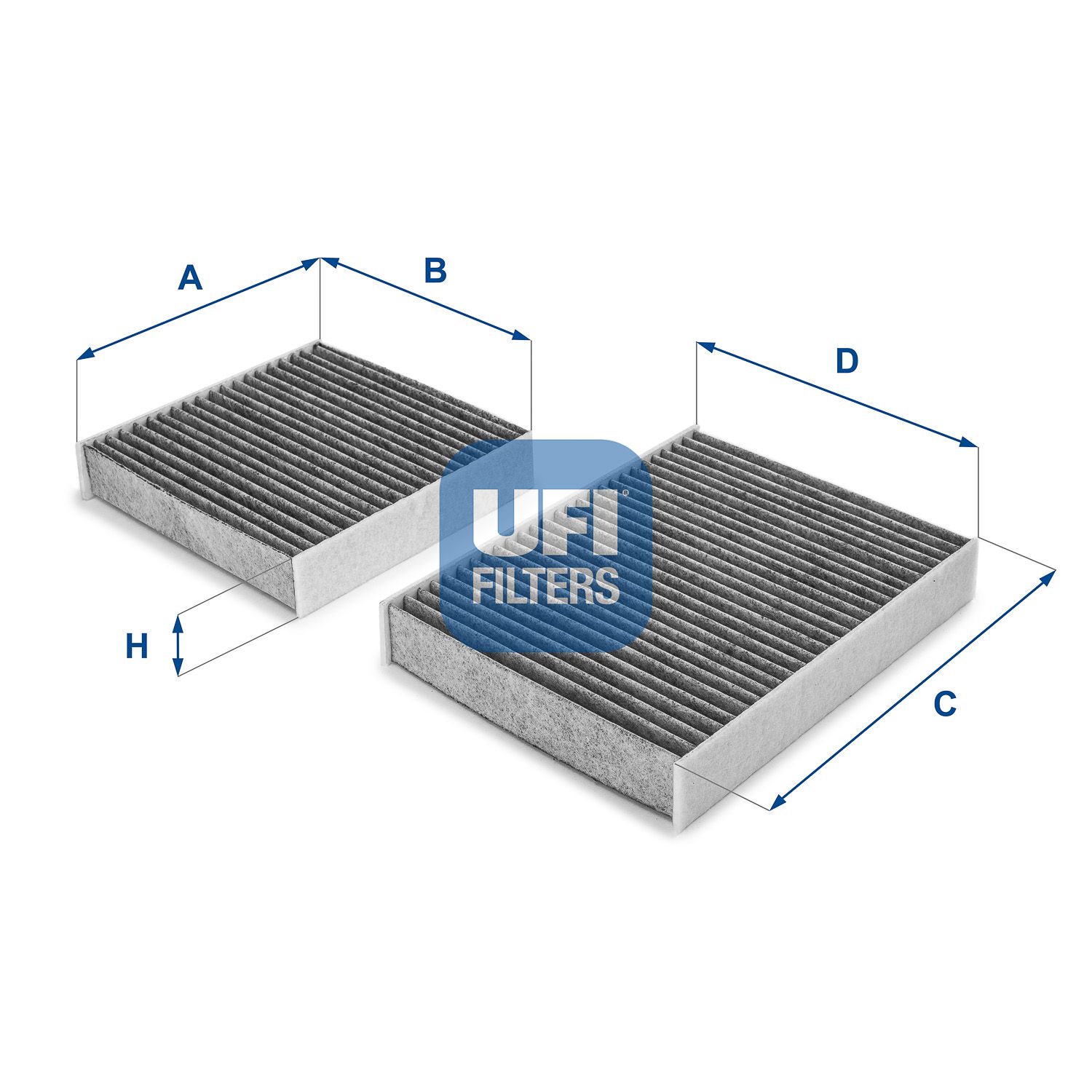 Фільтр салону UFI 5416400 - zapix