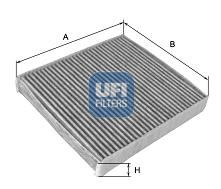 Фільтр салону UFI 5416500 - zapix