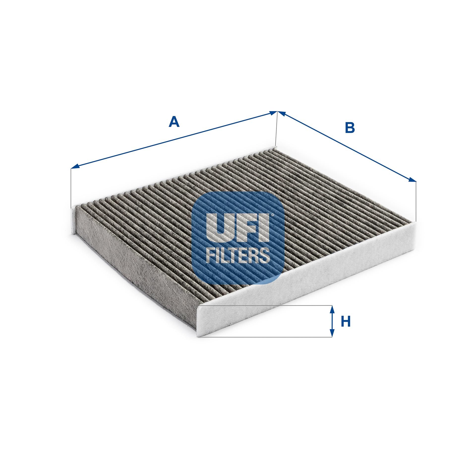 Фільтр салону UFI 5431400 - zapix