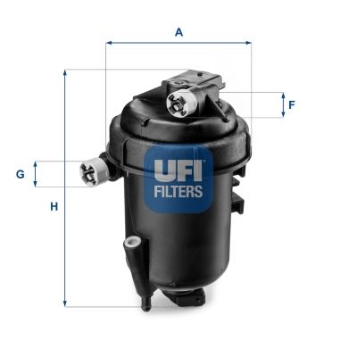 Паливний фільтр UFI 5514400 - zapix