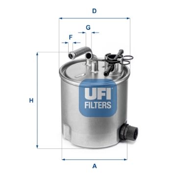 Паливний фільтр UFI 5539400 - zapix