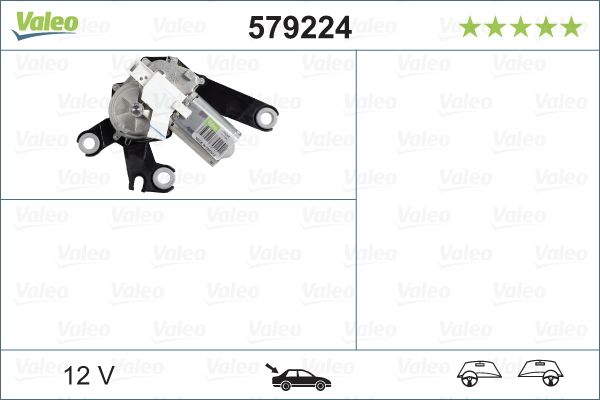 Двигун склоочисника VALEO 579224 - zapix