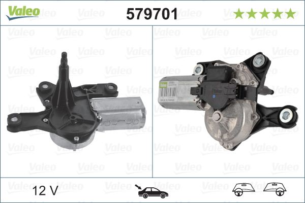 Двигун склоочисника VALEO 579701 - zapix
