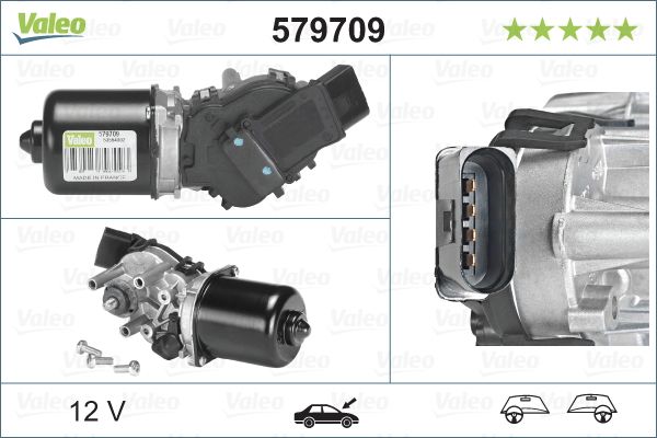 Двигун склоочисника VALEO 579709 - zapix