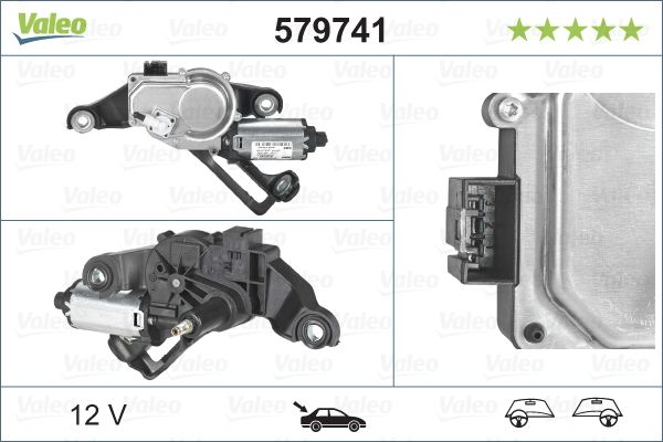 Двигун склоочисника VALEO 579741 - zapix