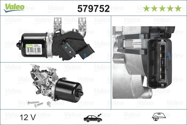 Двигун склоочисника VALEO 579752 - zapix