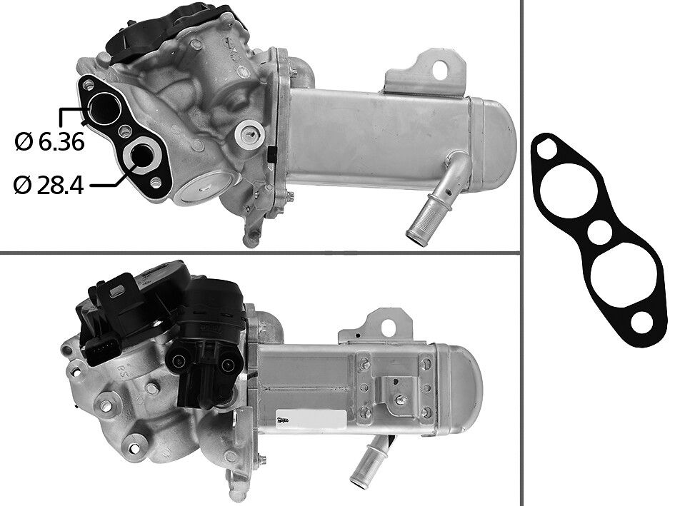 Модуль EGR у сборі VALEO 700451 - zapix