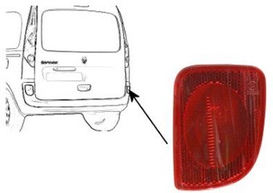 Відбивач світла VAN WEZEL 4312940 - zapix