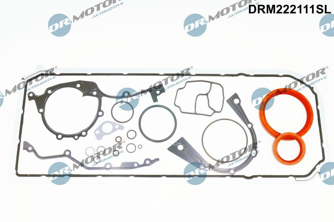 Комплект прокладок двигуна нижній DR.MOTOR AUTOMOTIVE DRM222111SL - zapix