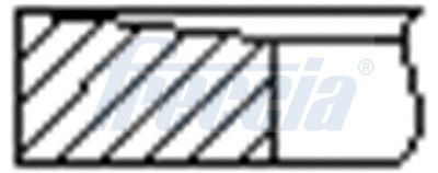 Комплект поршневих кілець FRECCIA FR10384900 - zapix