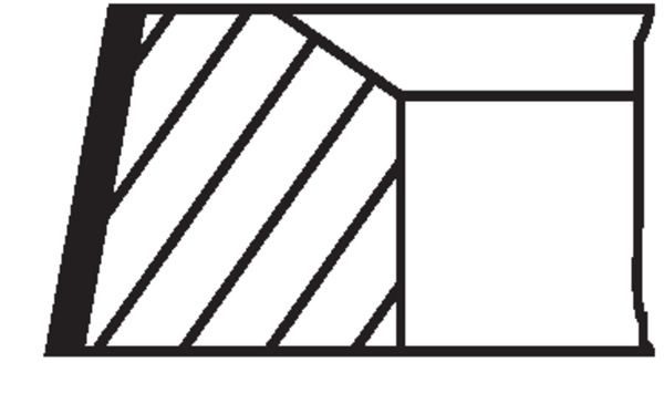 Комплект поршневих кілець MAHLE 03060N0 - zapix