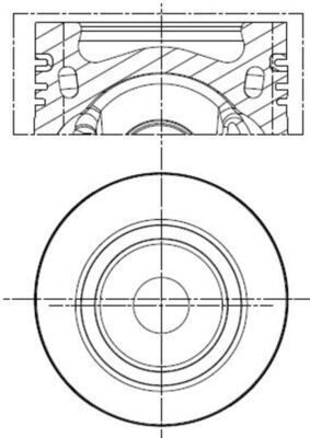 Поршень MAHLE 028PI00141000 - zapix