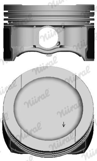 Поршень NÜRAL 8714830000 - zapix