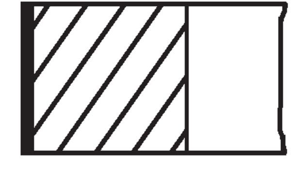 Комплект поршневих кілець MAHLE 03924N2 - zapix