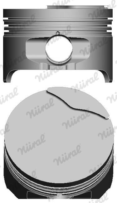 Поршень NÜRAL 8710420000 - zapix