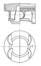 Поршень KOLBENSCHMIDT 41492620 - zapix