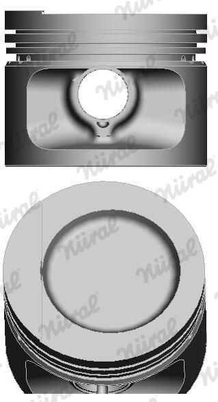 Поршень NÜRAL 8710940050 - zapix