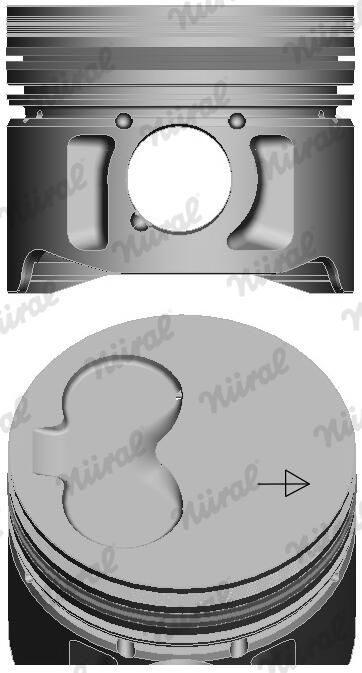 Поршень NÜRAL 8799010740 - zapix