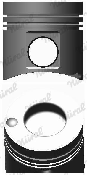 Поршень NÜRAL 8717930080 - zapix