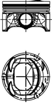 Поршень KOLBENSCHMIDT 40477620 - zapix