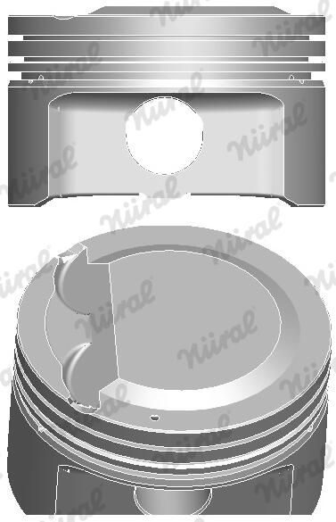 Поршень NÜRAL 8784920700 - zapix