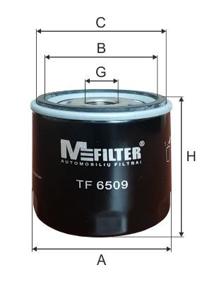 Оливний фільтр MFILTER TF6509 - zapix